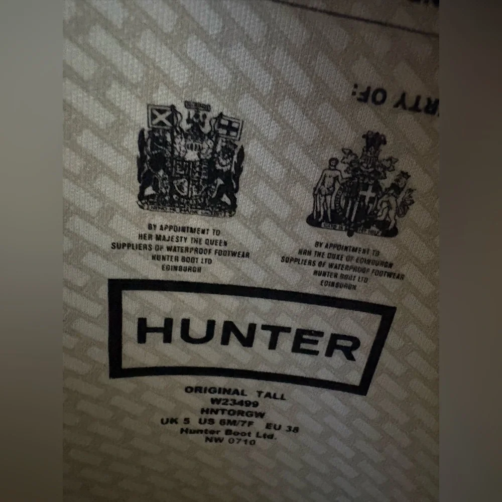 Hunter Original Tall Boots - Picture 4 of 4